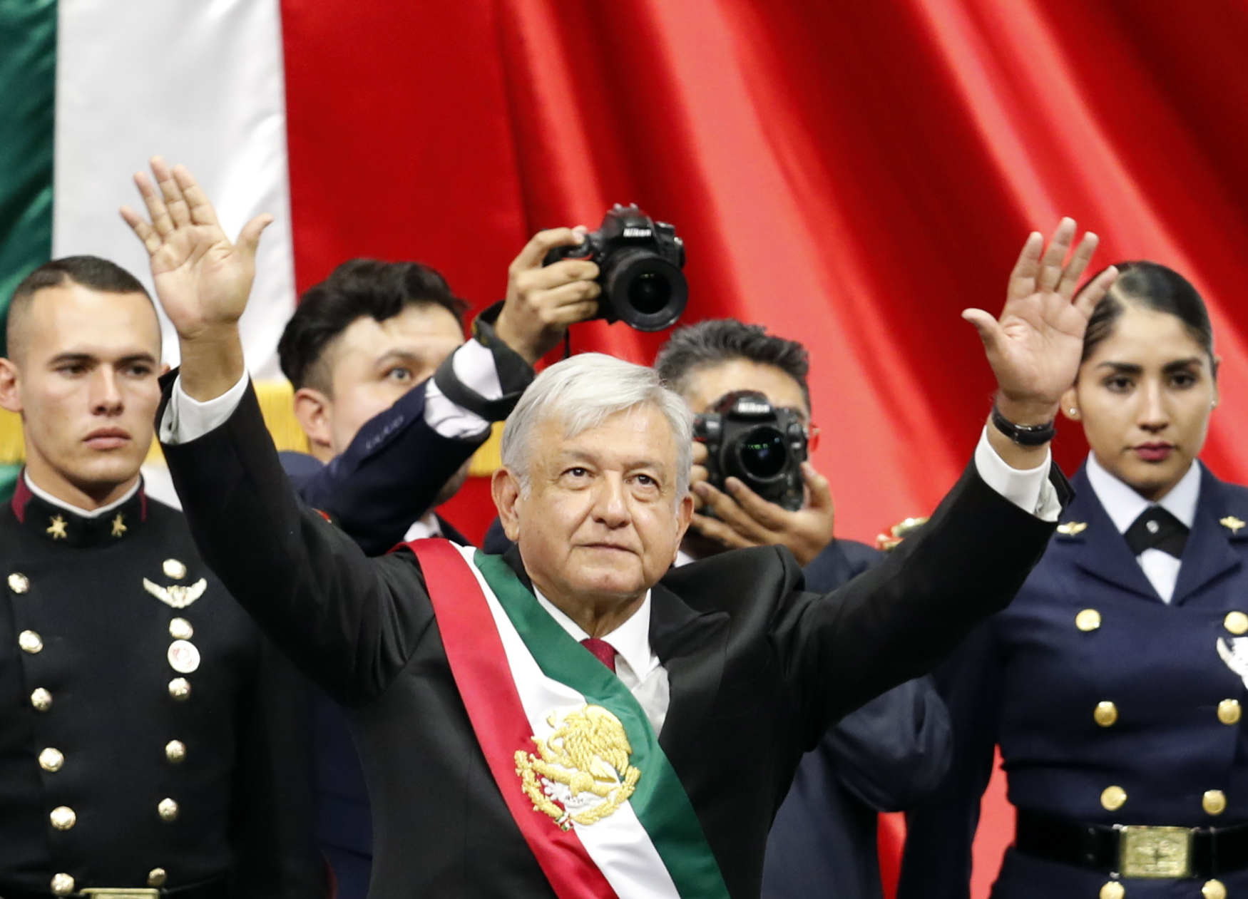 Mexický prezident Andrés Manuel López Obrador.