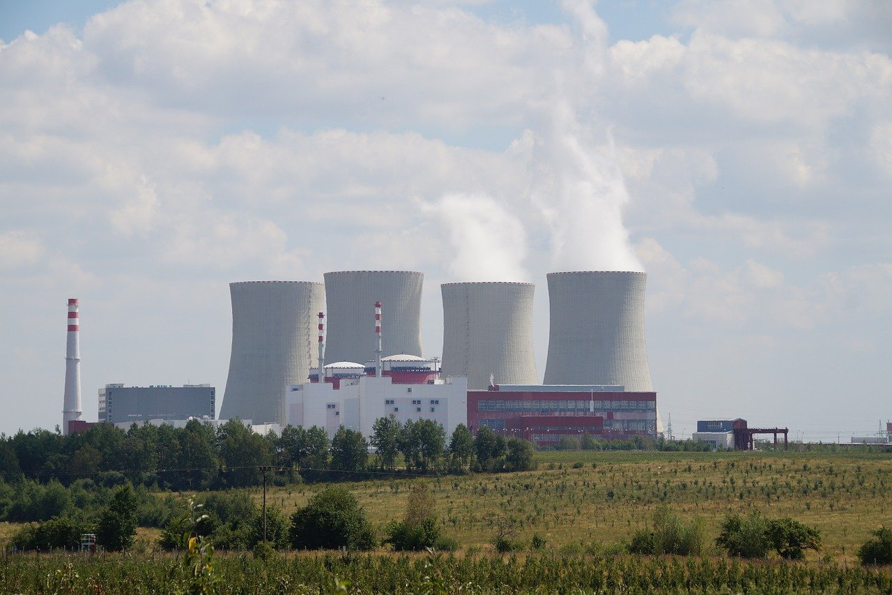 Jaderná elektrárna Temelín.