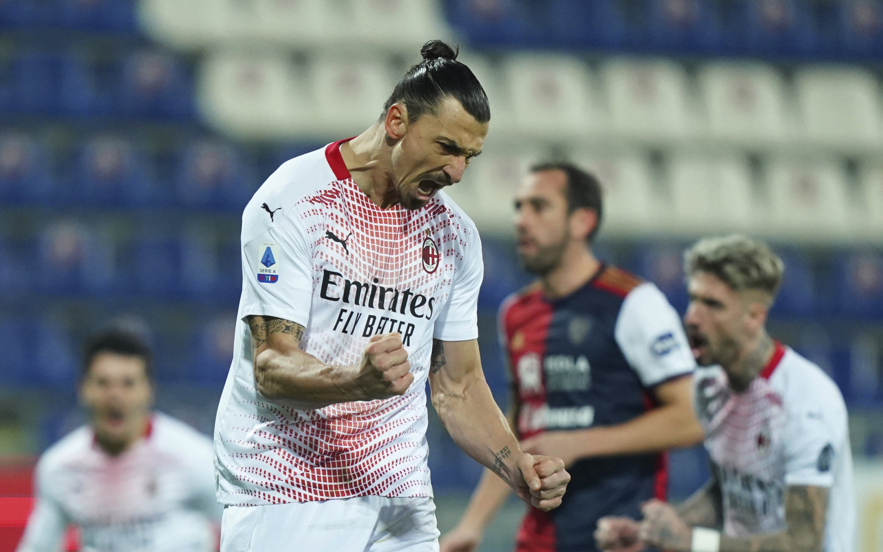 Hvězdný útočník Zlatan Ibrahimovic.