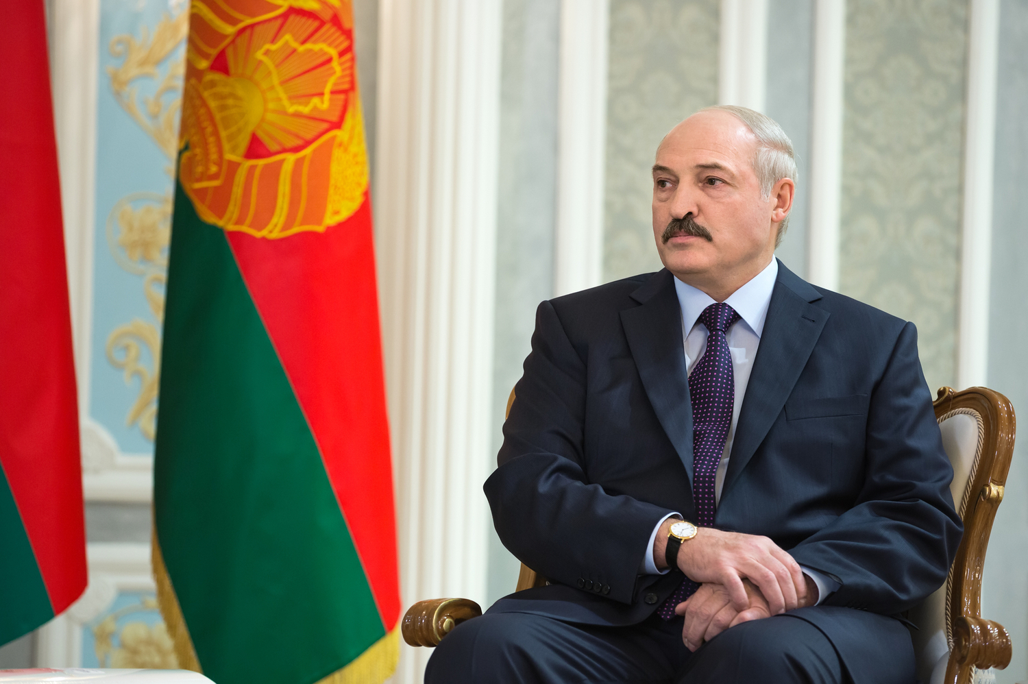 Běloruský prezident Alexandr Lukašenko.