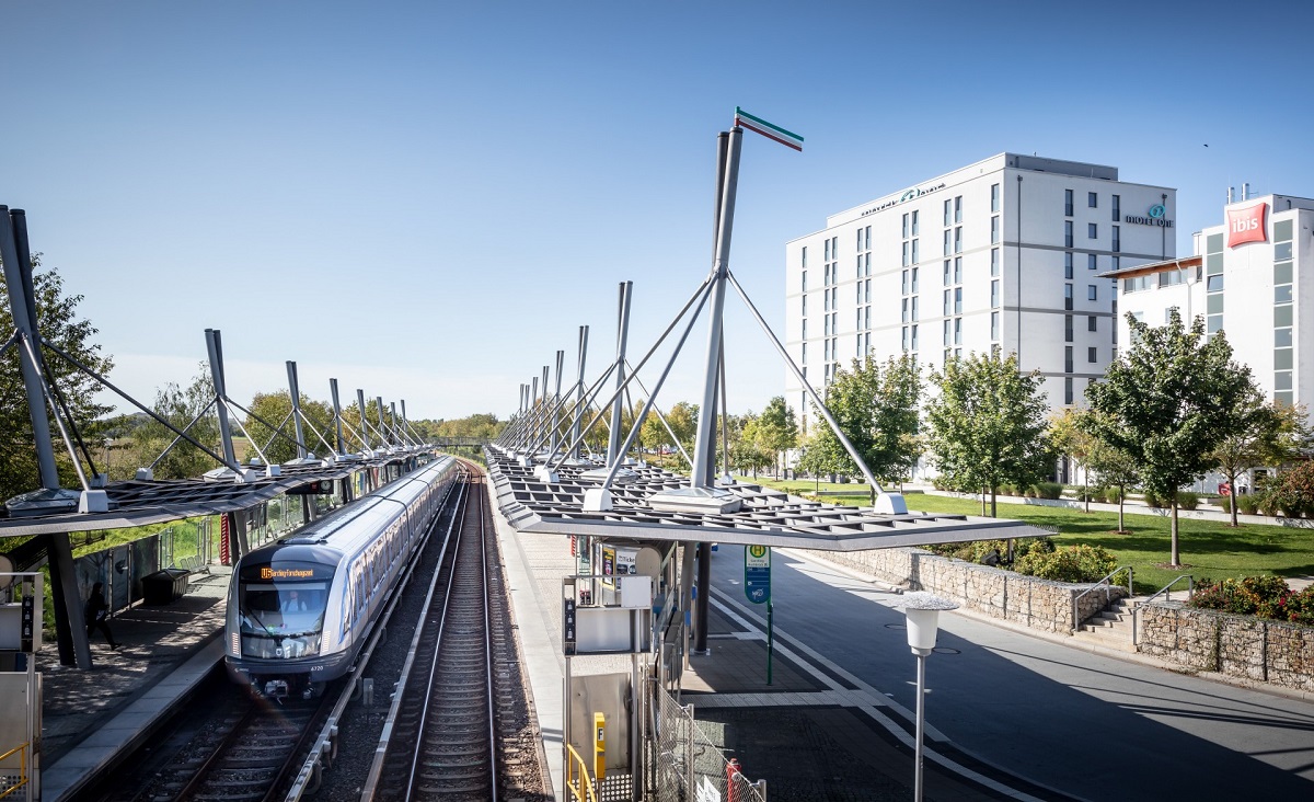 Mnichovské metro.
