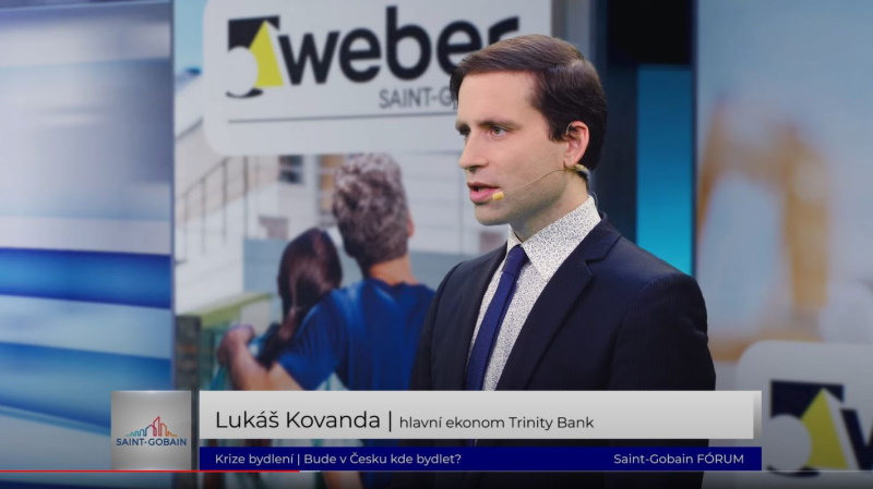Lukáš Kovanda, hlavní ekonom Trinity Bank.