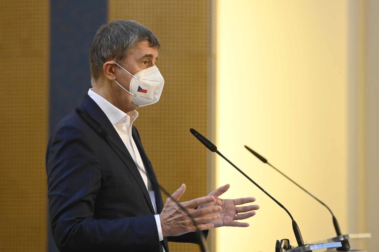Premiér Andrej Babiš (ANO).