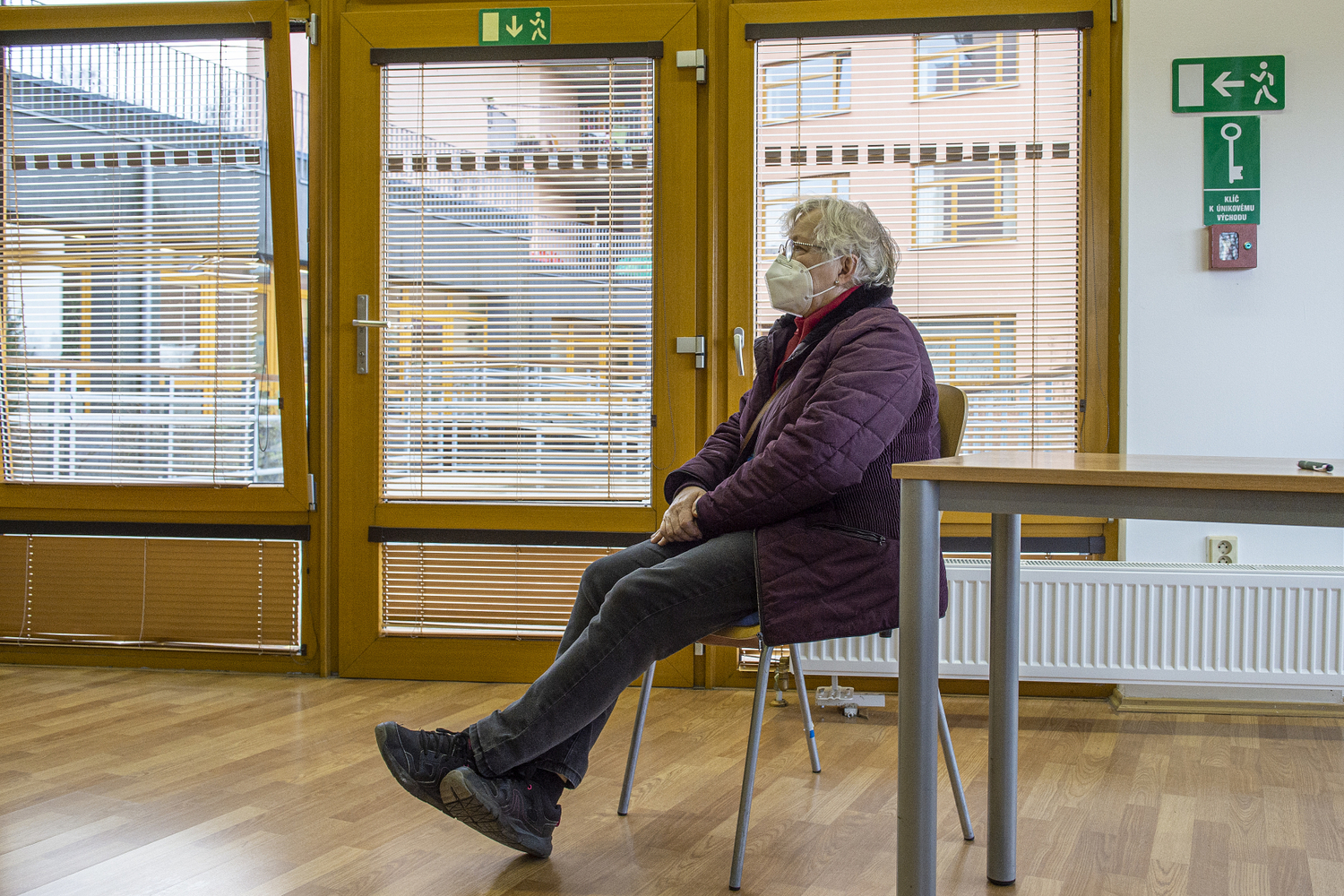 Testování v domovech seniorů.