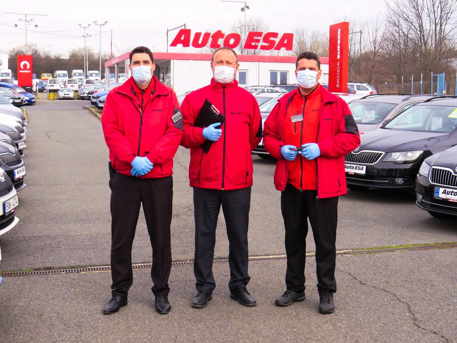 Zaměstnanci Auto ESA.