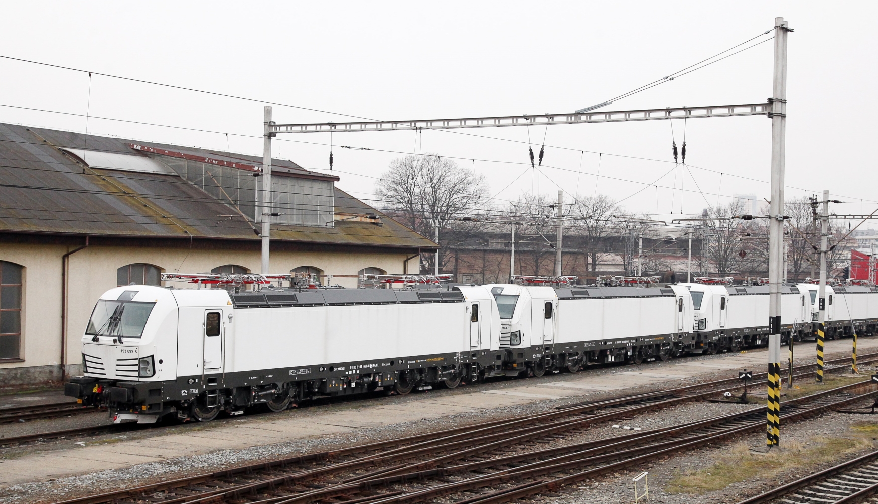 Nové lokomotivy Vectron ve vozovém parku Českých drah.