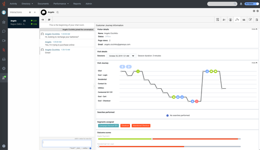 Cesta zákazníka customer journey Genesys Cloud.