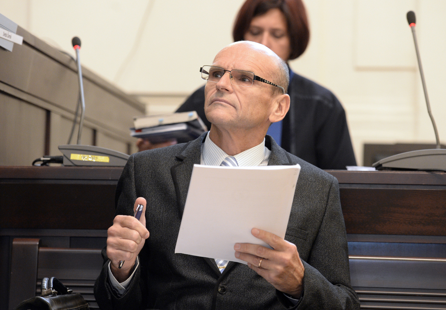 Obžalovaný soudce Ivan Elischer.