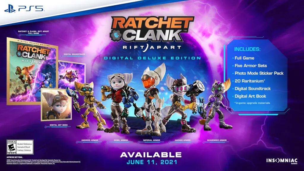 Sony ukáže ve čtvrtek ukázku z nového Ratchet & Clank