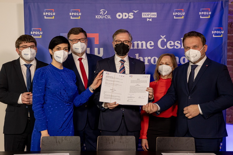 Koalice Spolu představí program a kandidátky do sněmovních voleb
