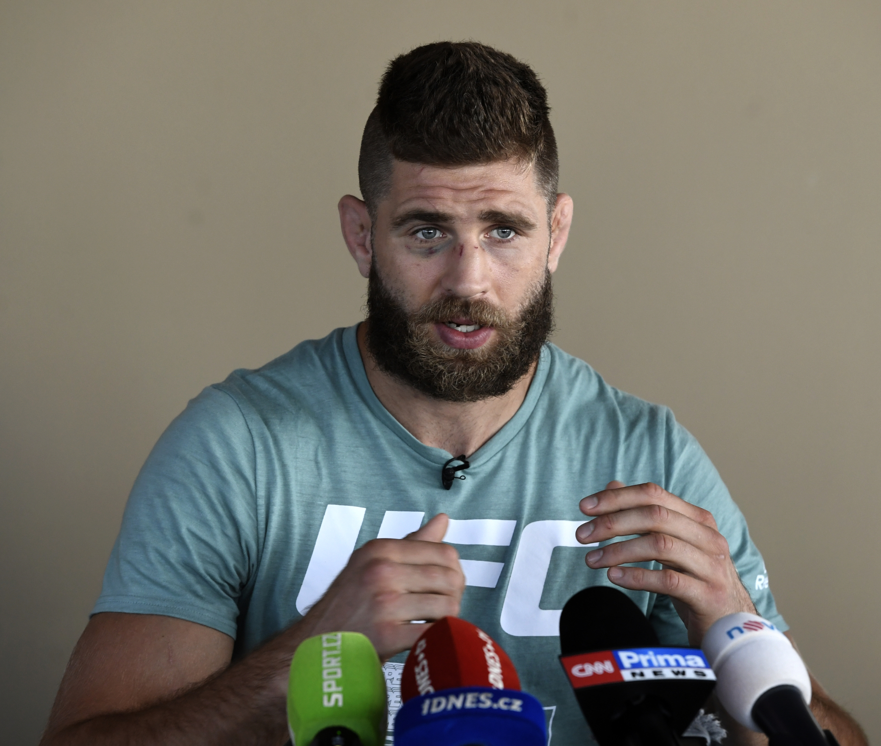 Nejlepší český MMA bojovník Jiří Procházka.