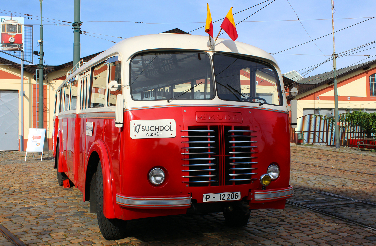 Muzeum MHD Praha.