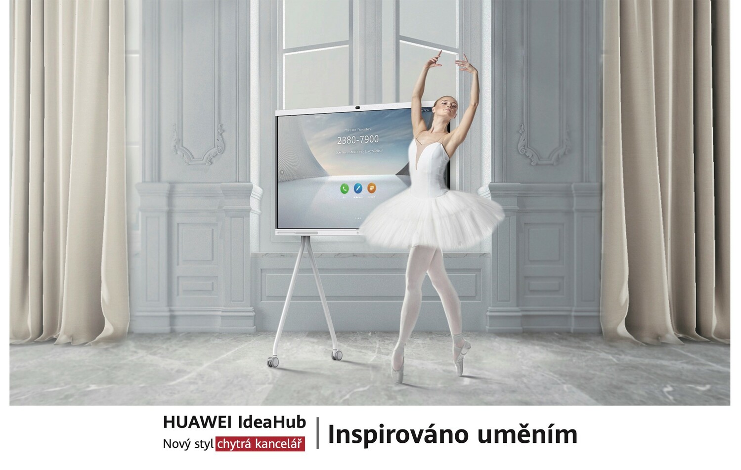 Buďte efektivnější s Huawei IdeaHub.