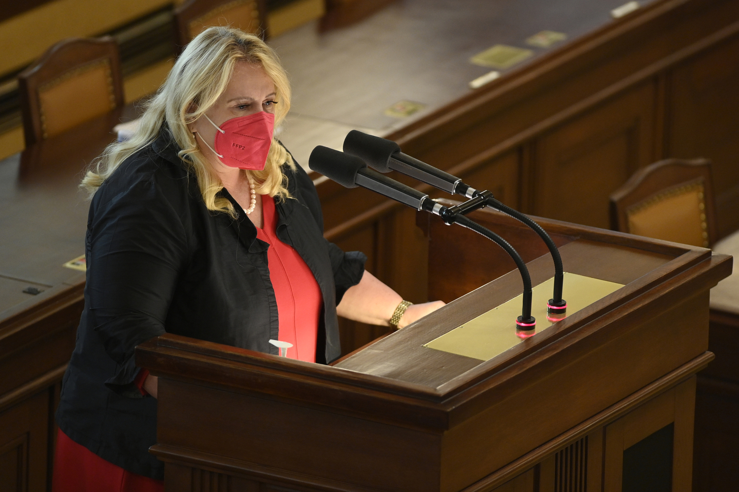 Ministryně pro místní rozvoj Klára Dostálová (ANO).