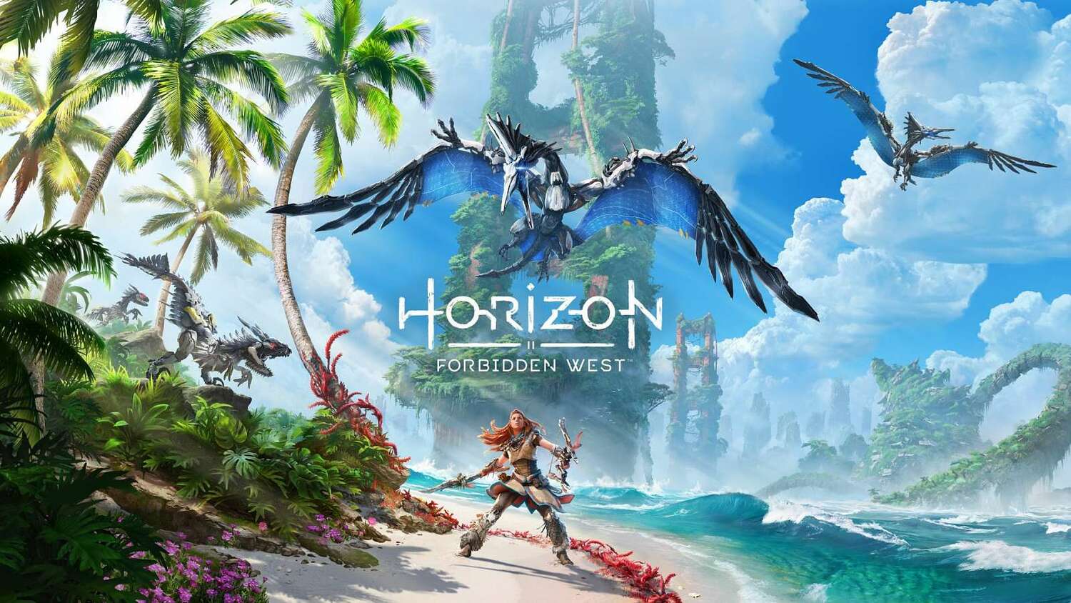 Ukázka z Horizon Forbidden West láká na ruiny San Francisca.