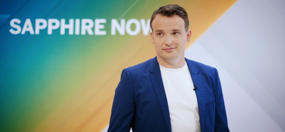 Christian Klein při zahájení SAPPHIRE NOW 2021.