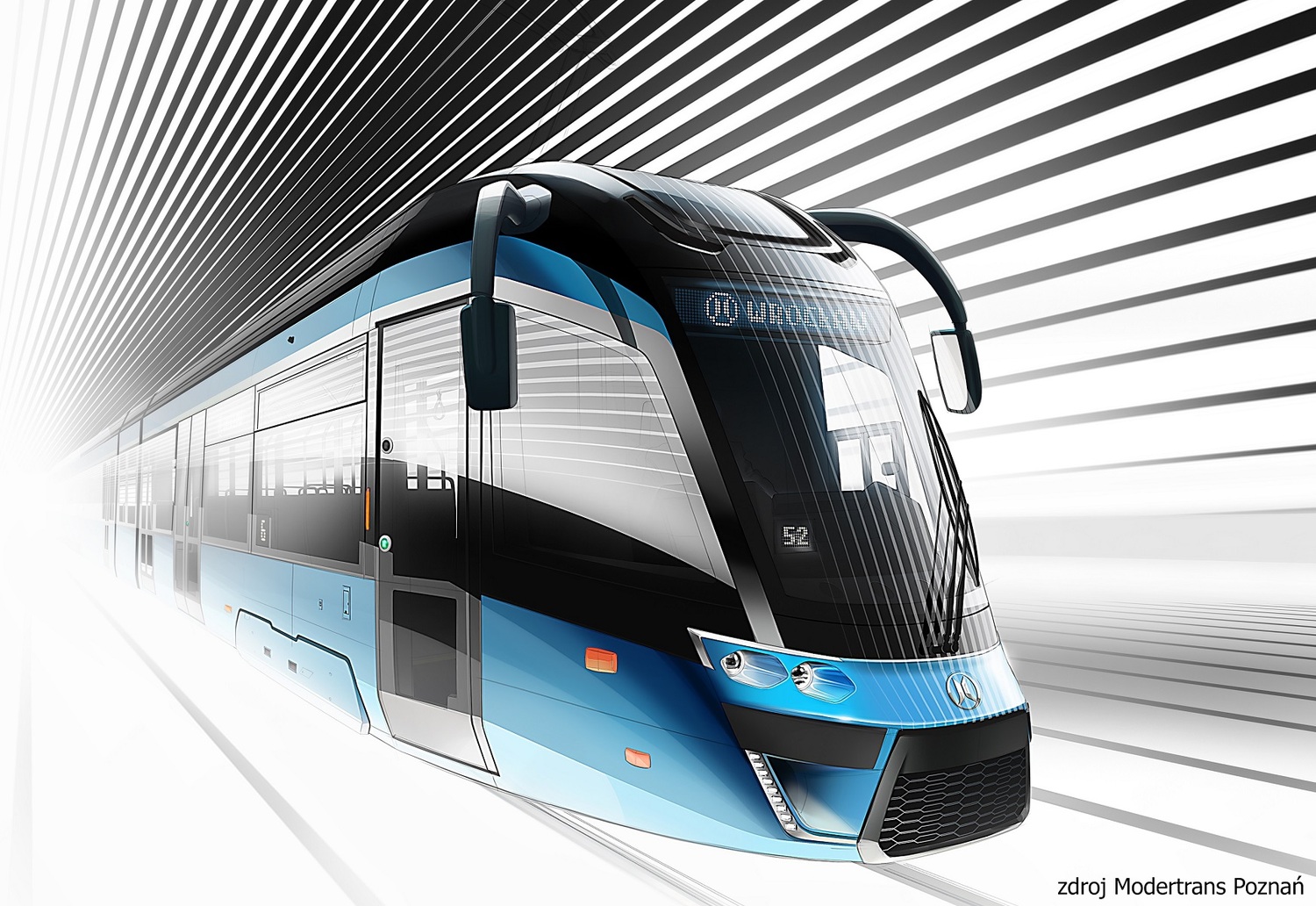 Nová tramvaj v polské Vratislavi.