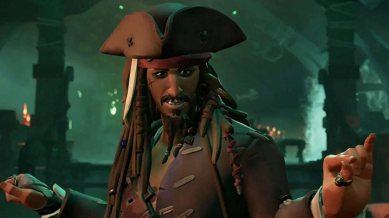 Kapitán Jack Sparrow zamířil do Sea of Thieves.