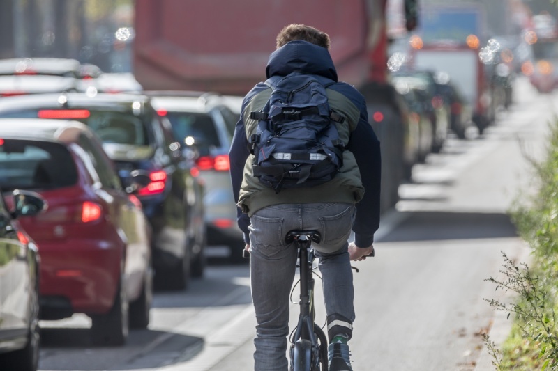 Tisková konference na téma Cyklisté a budoucnost dopravy ve městech.
