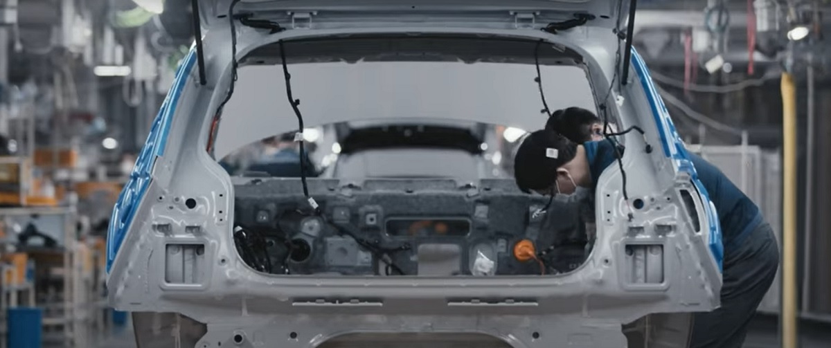 Výroba modelu IONIQ 5.
