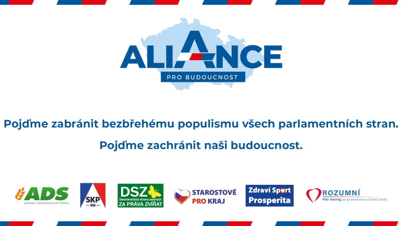 Aliance pro budoucnost představí krajské lídry.