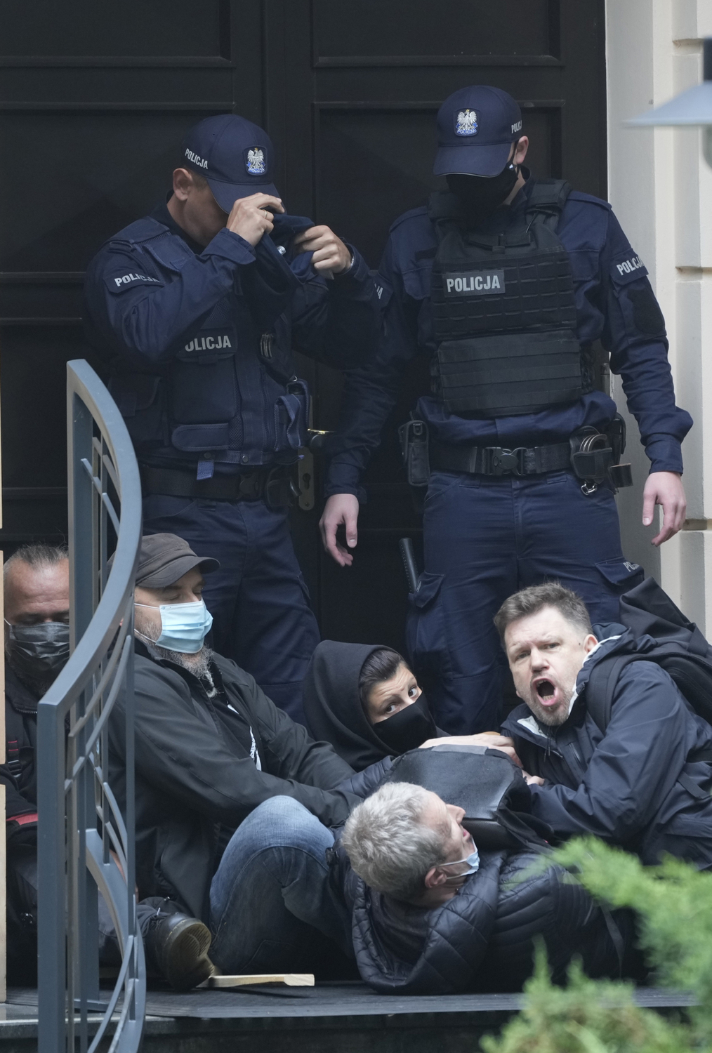 Demonstrace v Polsku.