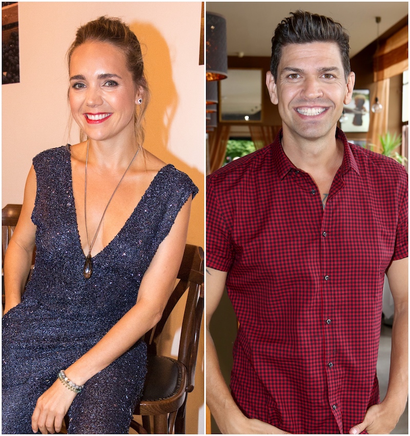 Lucie Vondráčková a její nový přítel Petr Vojnar. 