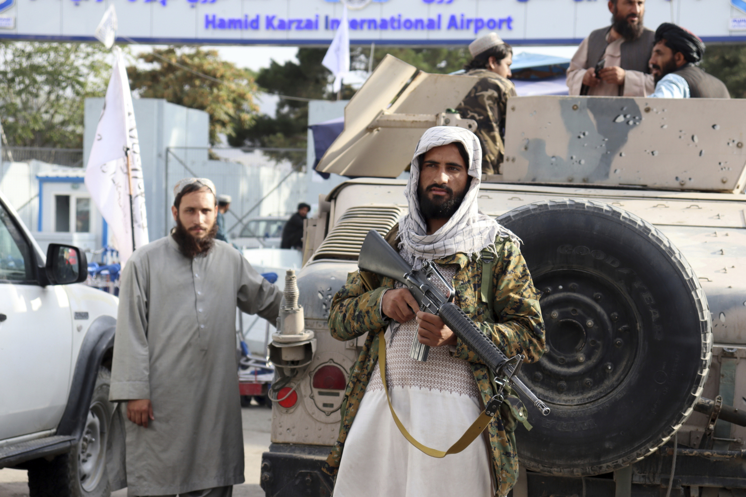 Afghánské islamistické hnutí Tálibán.