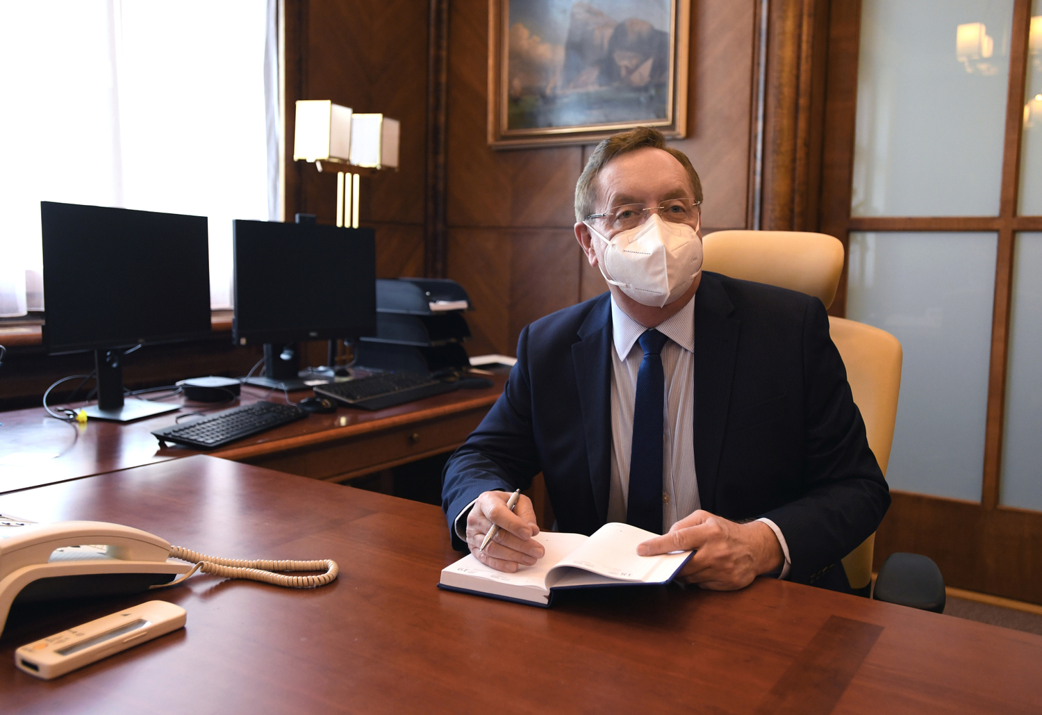 Exministr zdravotnictví Petr Arenberger.
