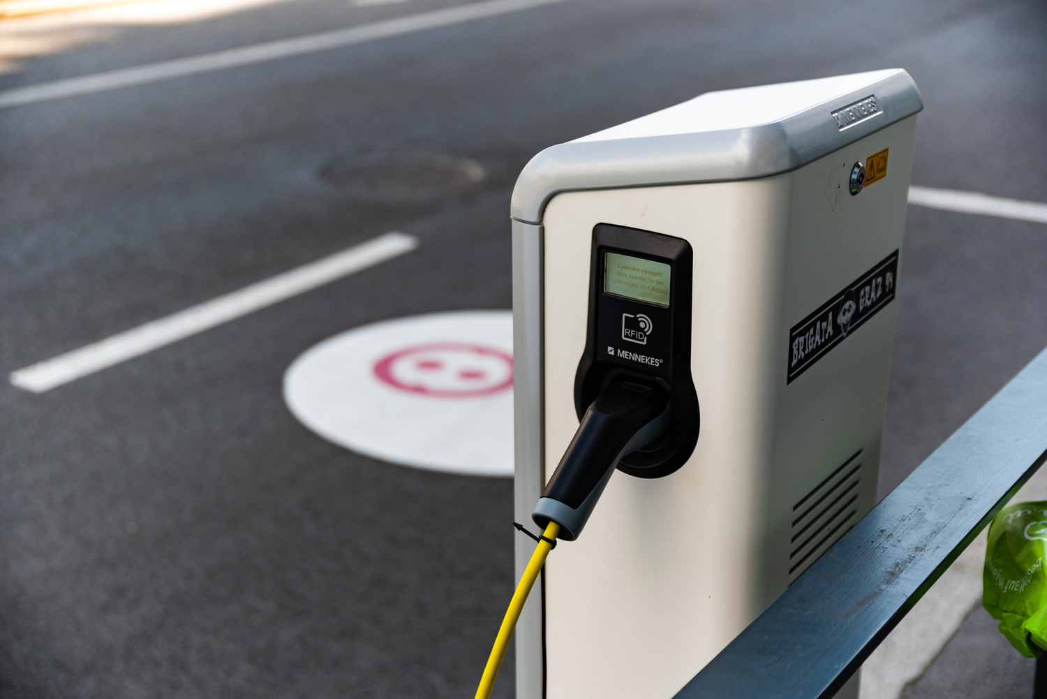 Nabíjecí stanice pro elektromobil (ilustrační foto).