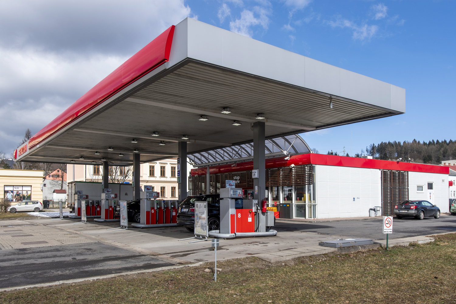 Čerpací stanice Benzina (ilustrační foto).