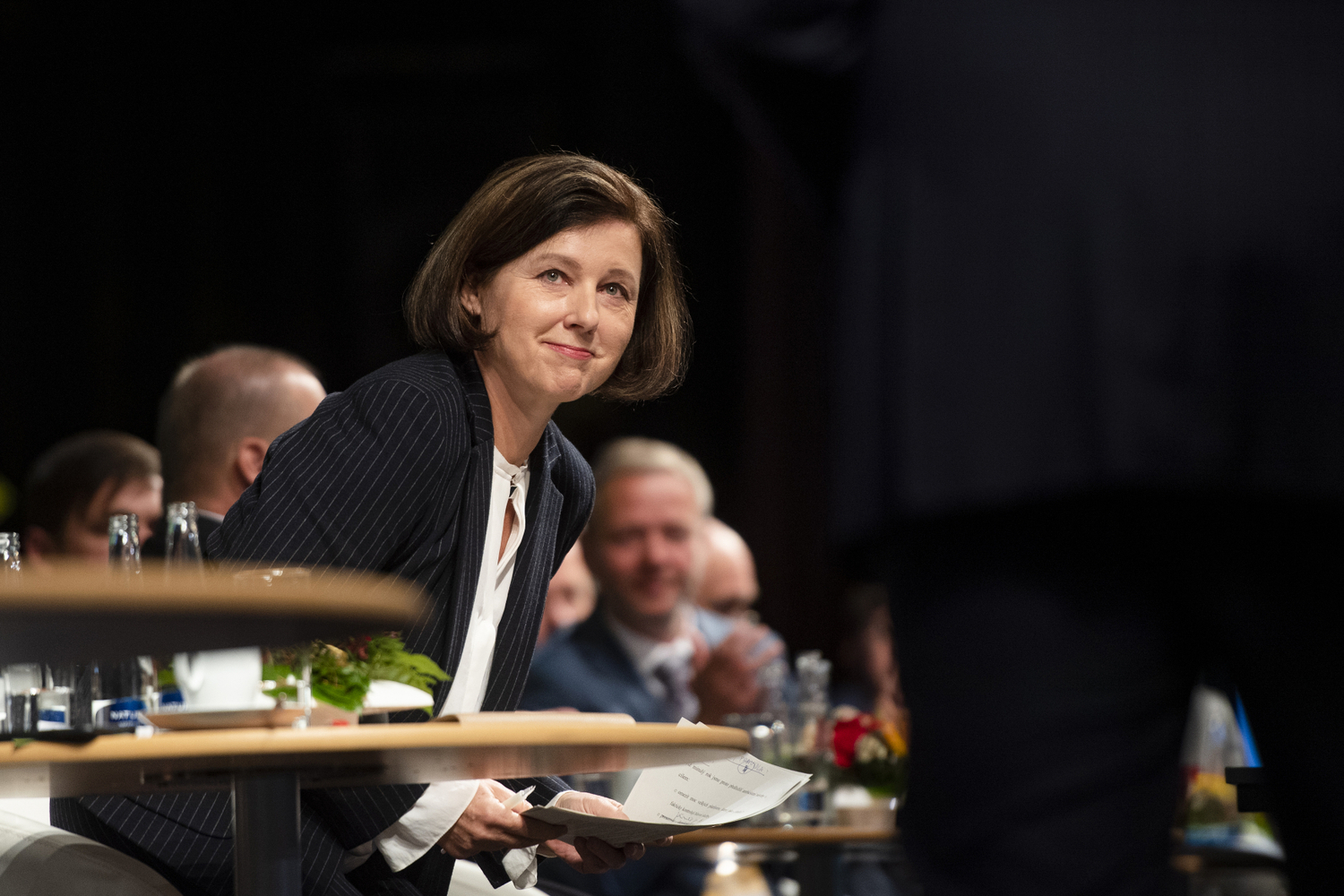 Eurokomisařka Věra Jourová vystoupila 20. září 2021 v kongresovém centru Aldis v Hradci Králové na mezinárodní konferenci Internet ve státní správě a samosprávě (ISSS).