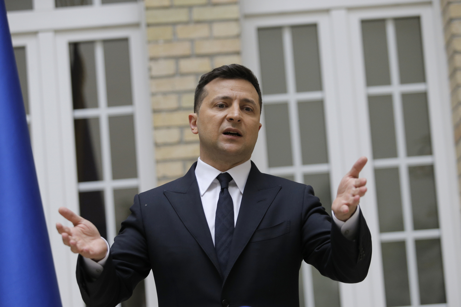 Ukrajinský prezident Volodymyr Zelenskyj.
