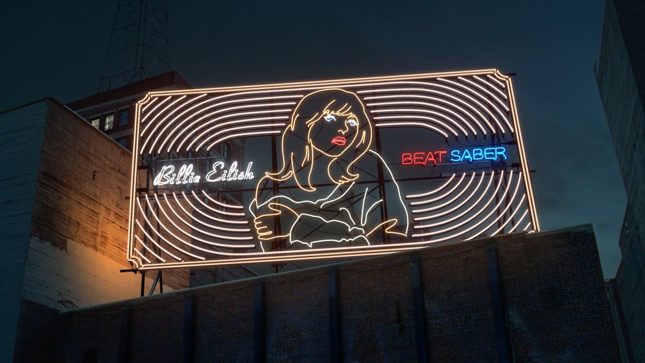 Beat Saber se rozrostl o hity od Billie Eilish.
