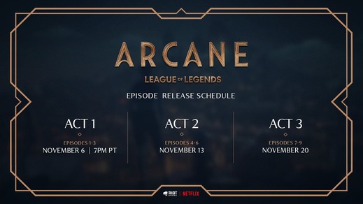 Netflix oznámil třetí řadu seriálu Zaklínač a datum vydání animáku ze světa League of Legends
