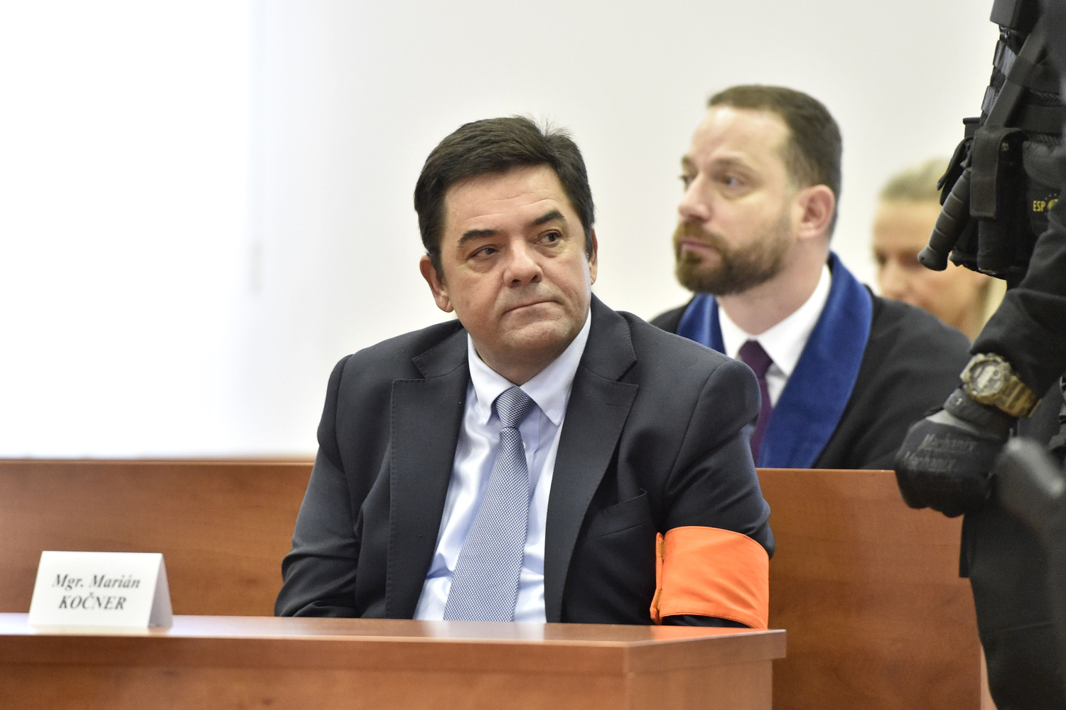 Slovenský podnikatel Marian Kočner souzený kvůli vraždě novináře Jána Kuciaka.