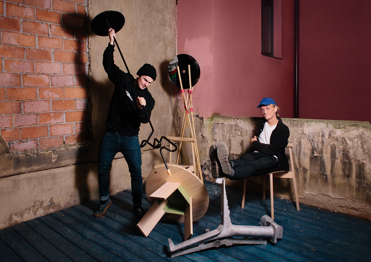 Designérské duo Herrmann a Coufal.