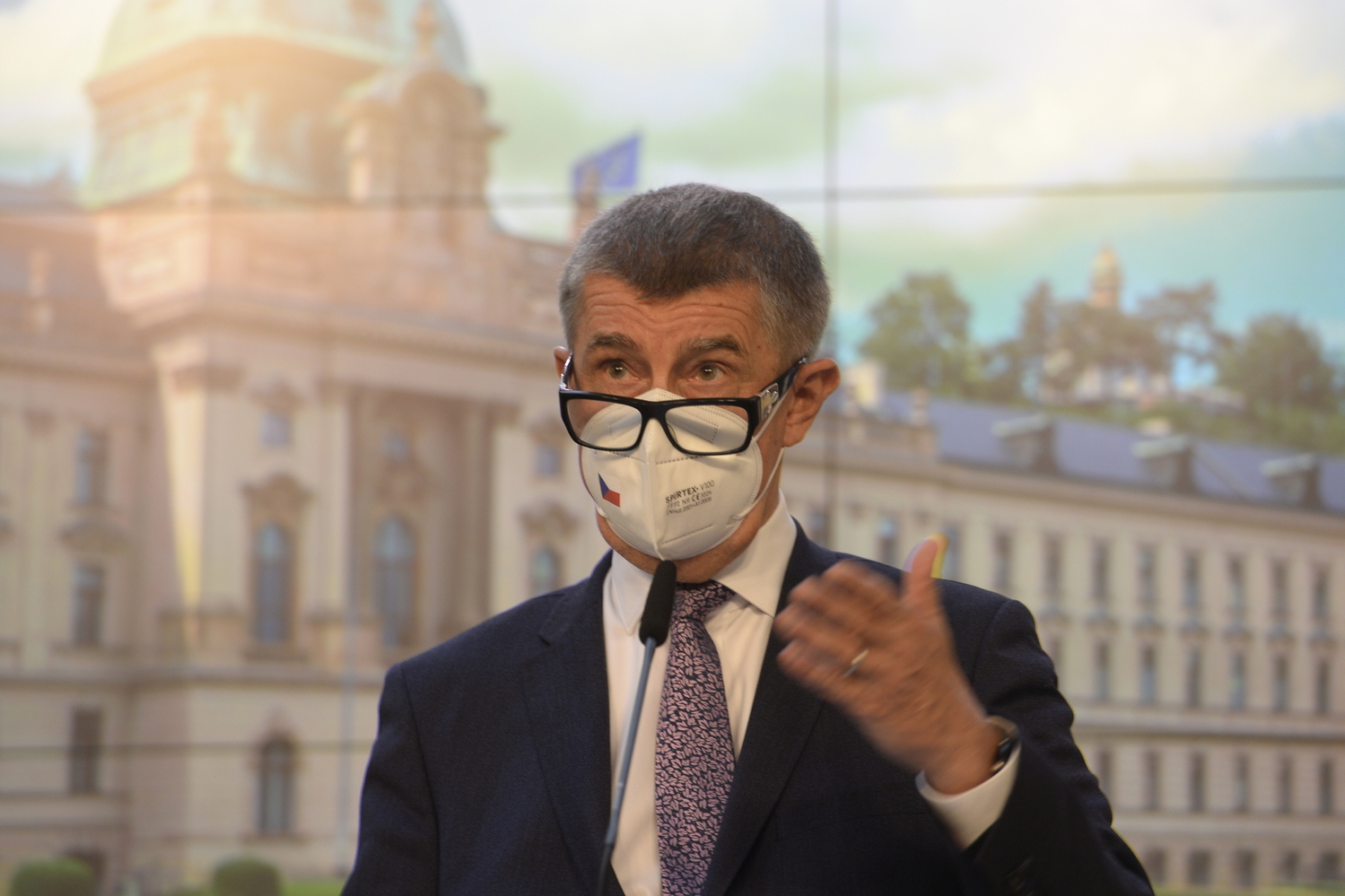 Premiér Andrej Babiš (ANO).
