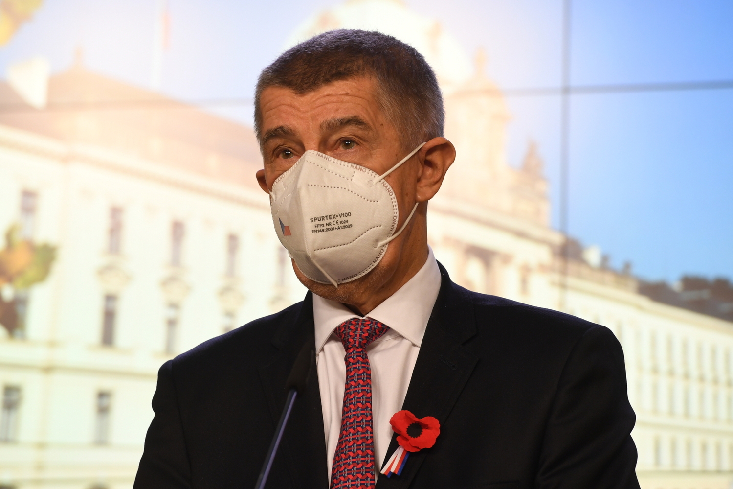 Dosluhující premiér České republiky Andrej Babiš (ANO).