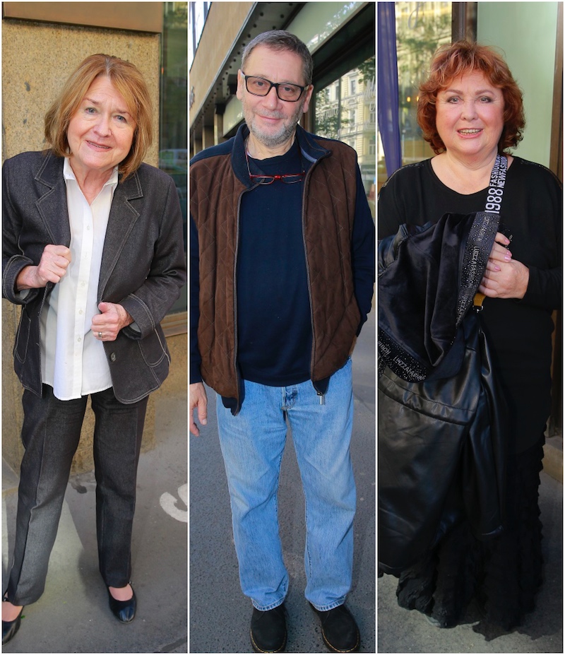 Pavlína Filipovská, Tomáš Töpfer, Naďa Konvalinková.