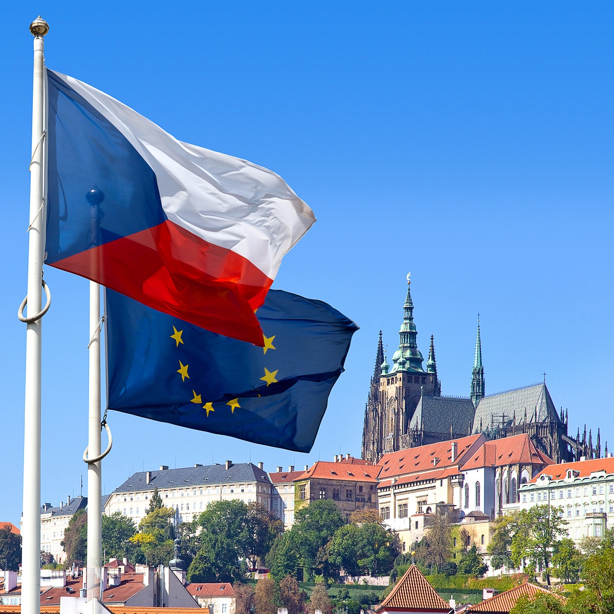 Pražský hrad.