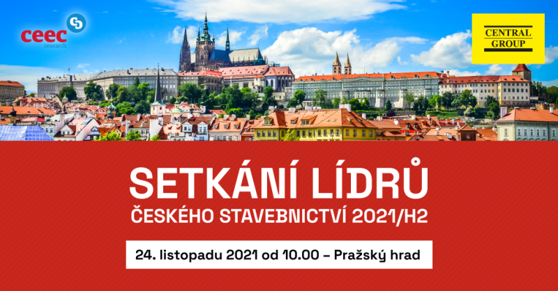 Na Hradě se koná konference lídrů českého stavebnictví.