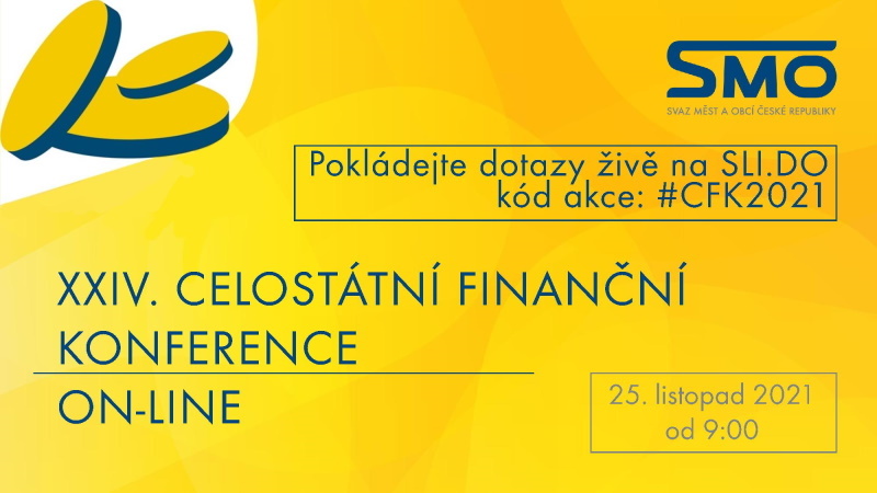 Konference SMO: Celostátní finanční konference letos již po čtyřiadvacáté.