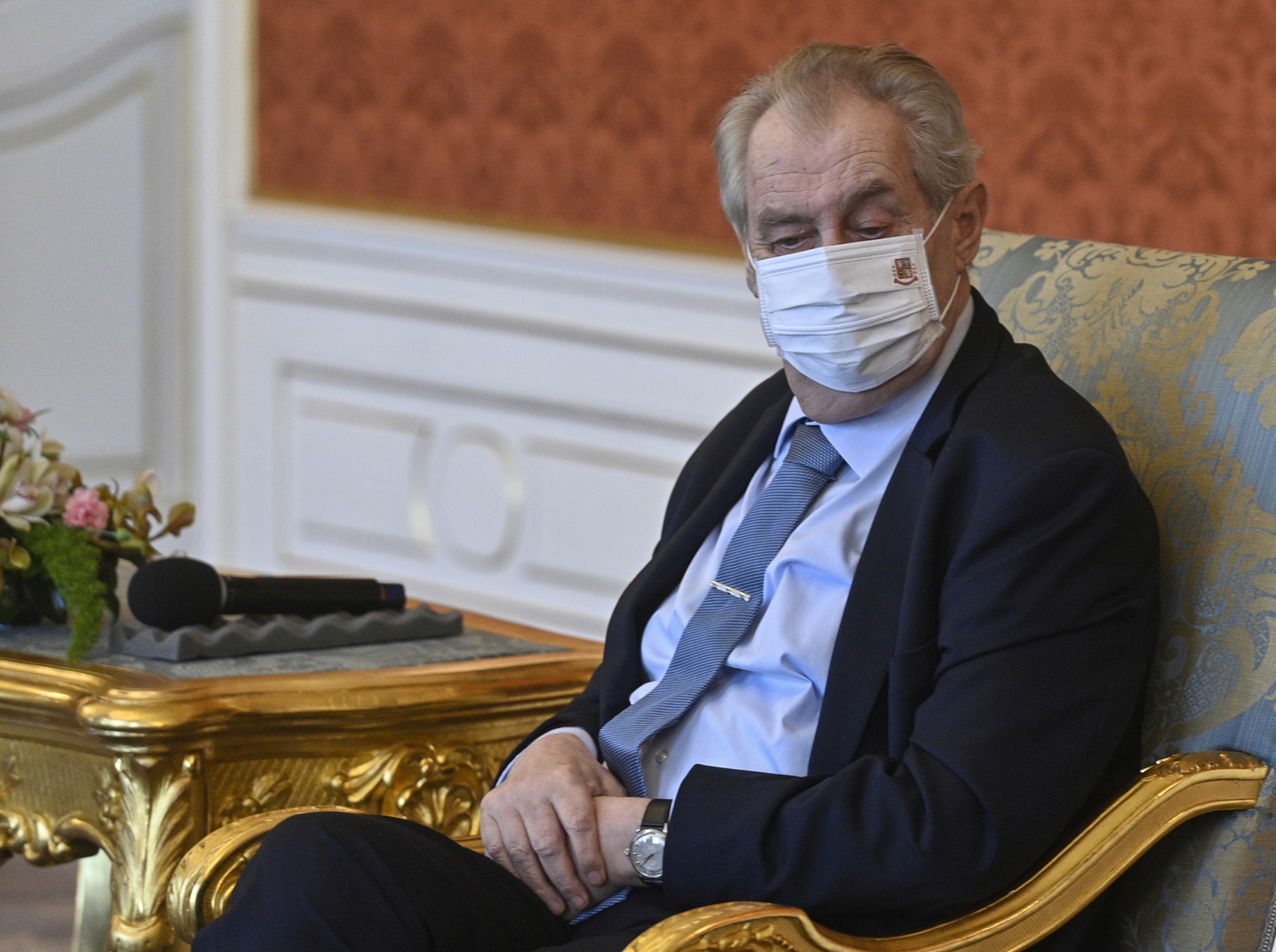 Prezident České republiky Miloš Zeman.