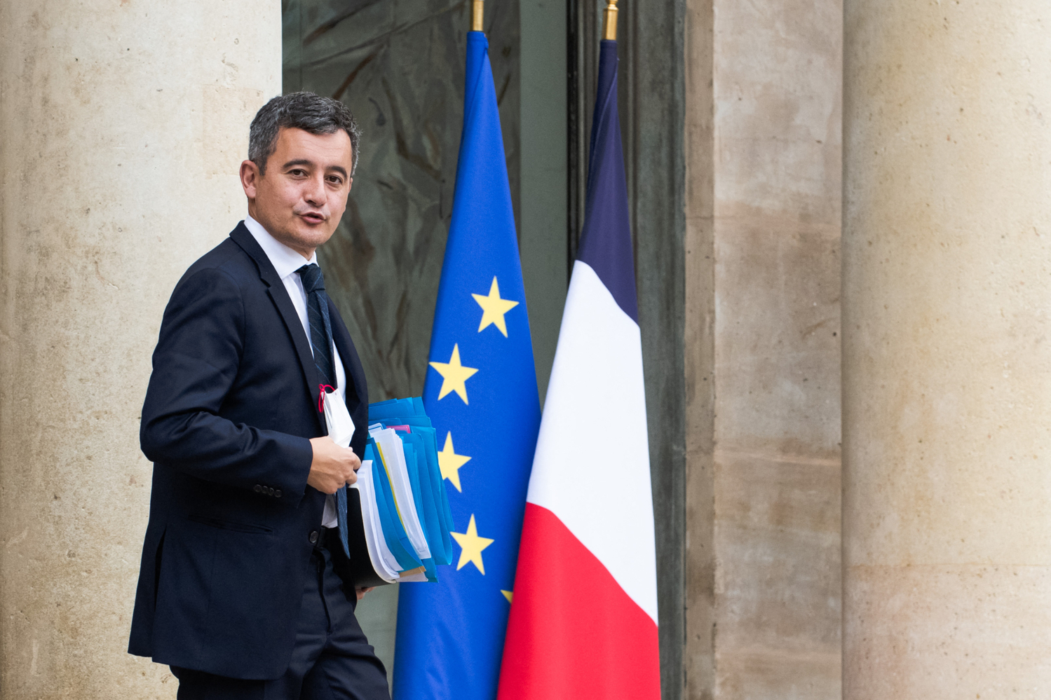 Francouzský ministr vnitra Gérald Darmanin.