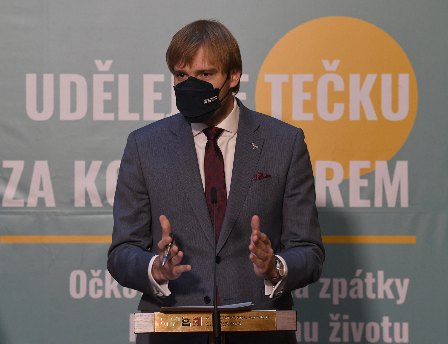 Ministr zdravotnictví Adam Vojtěch (ANO).