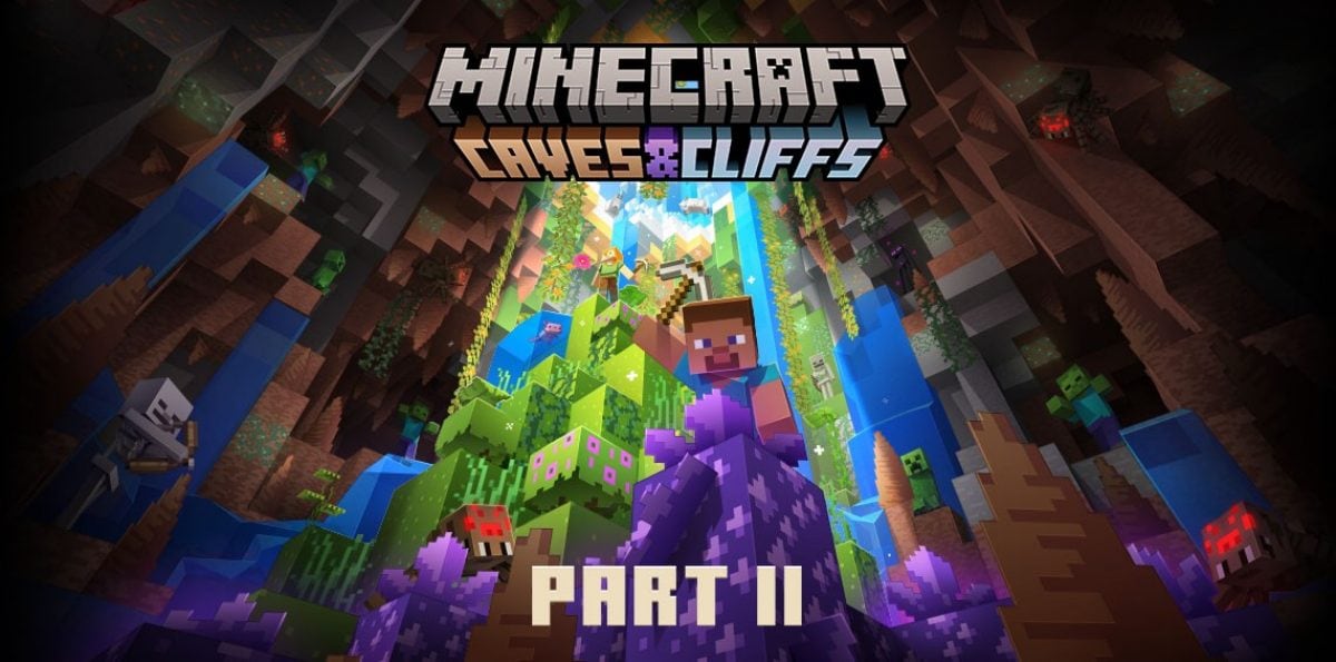 Minecraft obdržel velkou aktualizaci měnící tvorbu terénu.