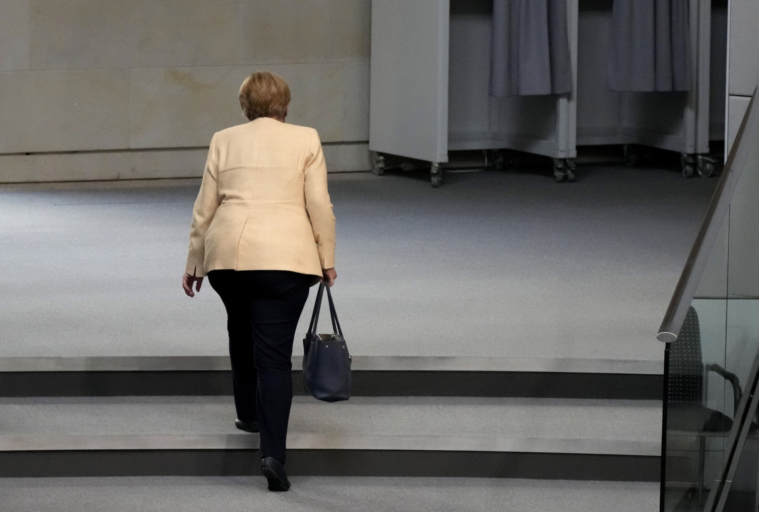 Končící německá kancléřka Angela Merkelová.