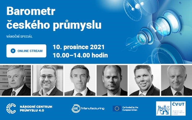 Barometr českého průmyslu: vánoční bilance vývoje roku 2021