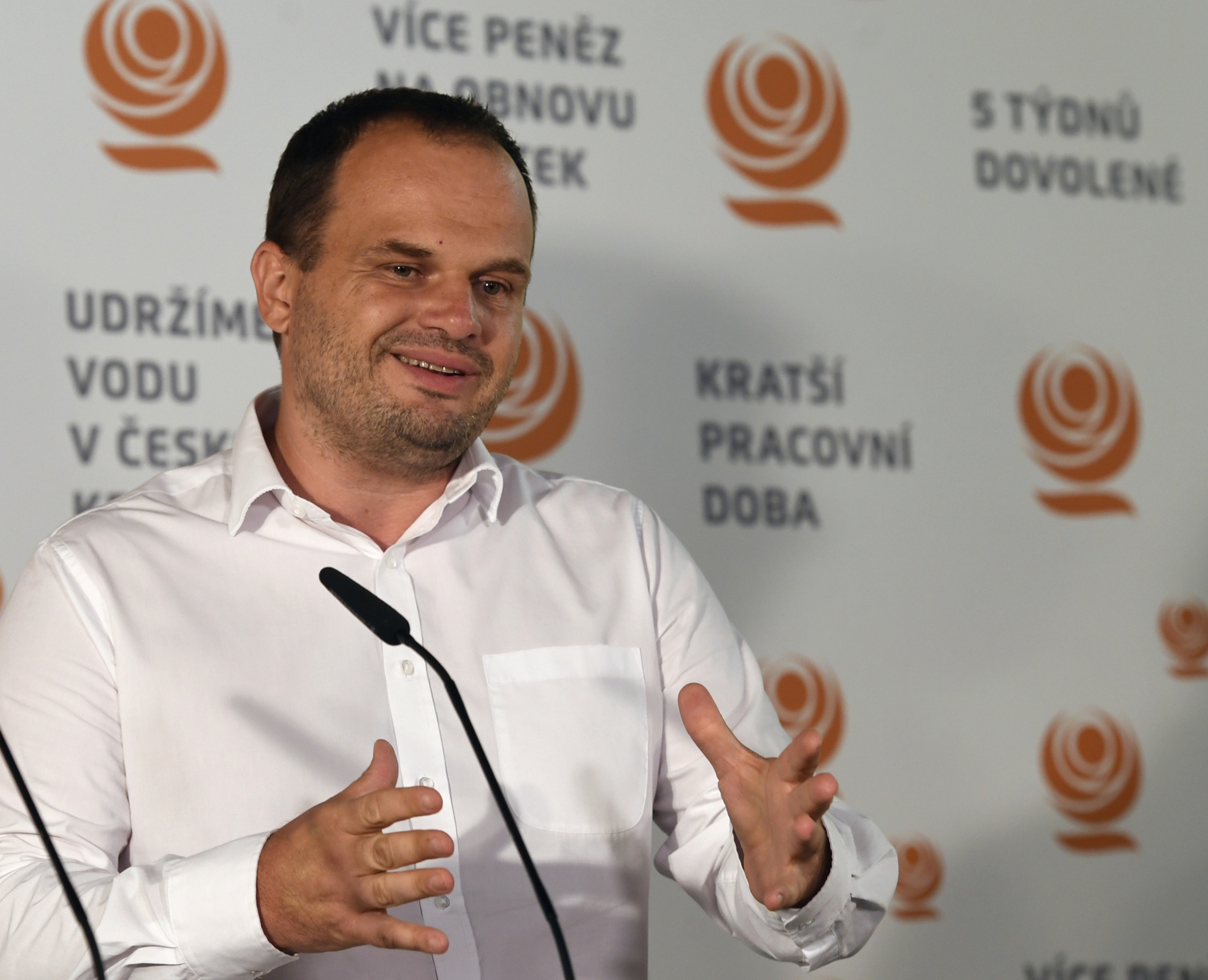 Nový předseda ČSSD Michal Šmarda.